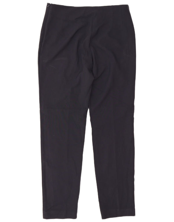 Damskie spodnie garniturowe Marks & Spencer UK 12 Medium W30 L30 Granatowe