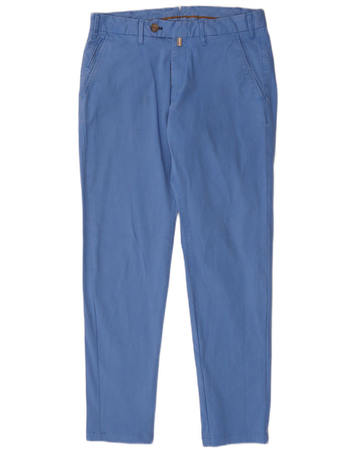 Męskie spodnie Chino Massimo Dutti Slim Fit EU 40 Medium W31 L29 Niebieskie
