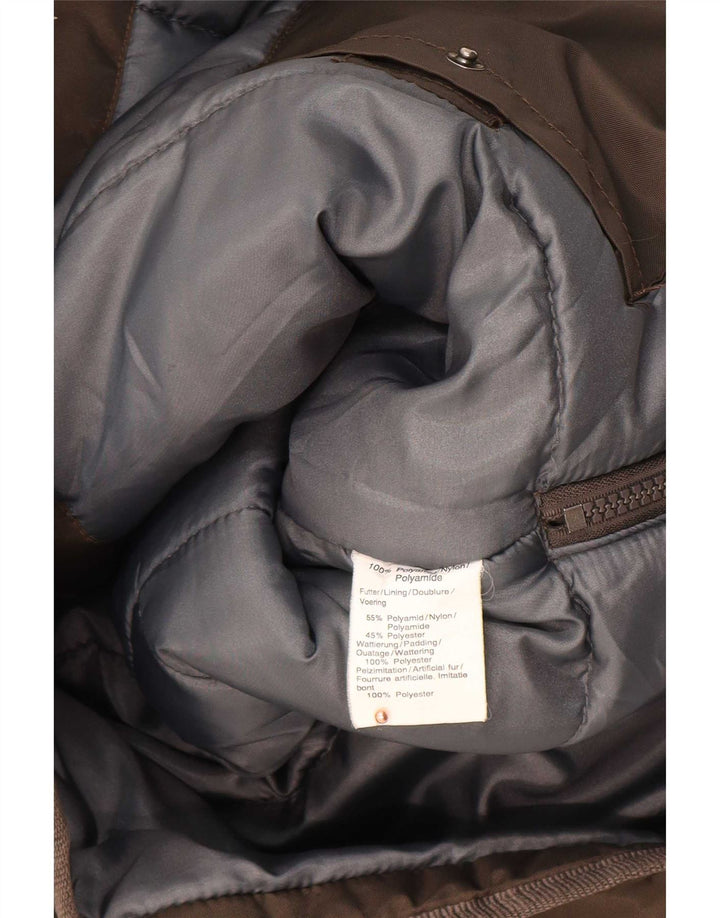 Męska wyściełana kurtka użytkowa Nangaparbat UK 42/44 XL, brązowa, poliamid