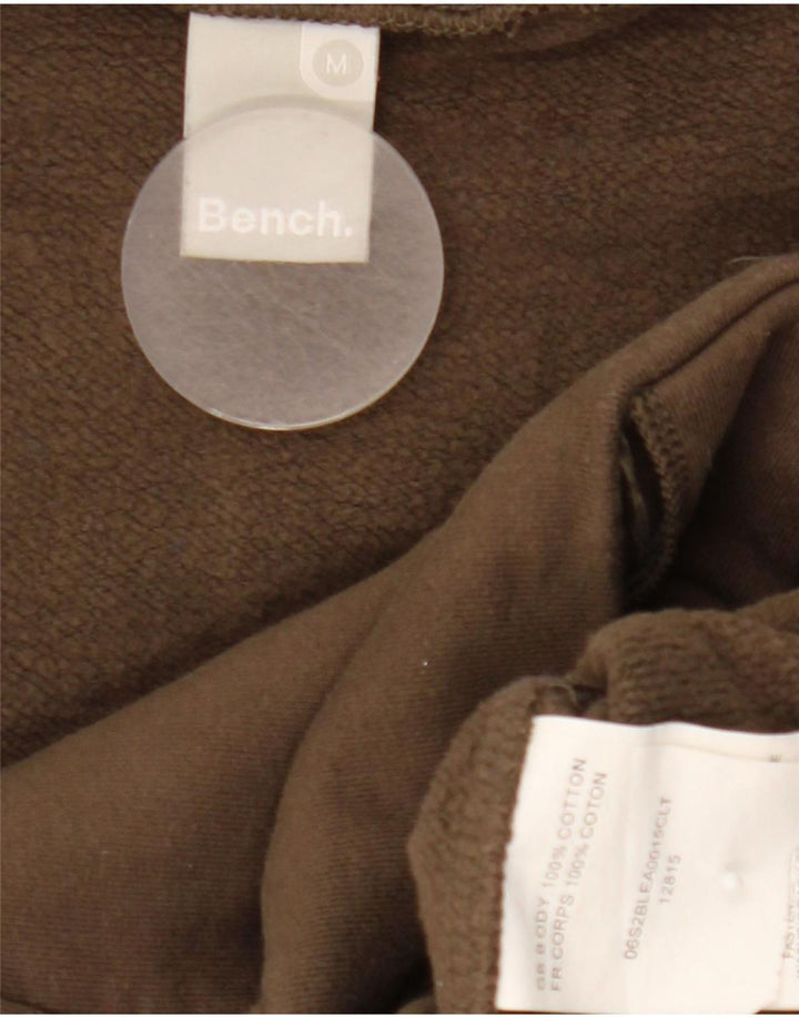 Damska kurtka dresowa Bench Crop Graphic UK 12, średnia bawełna khaki