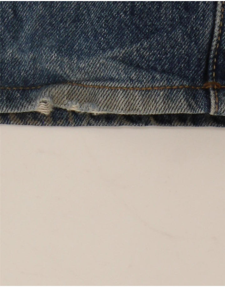 Męskie jeansy Levi's 501 Straight W40 L32 Niebieskie bawełniane