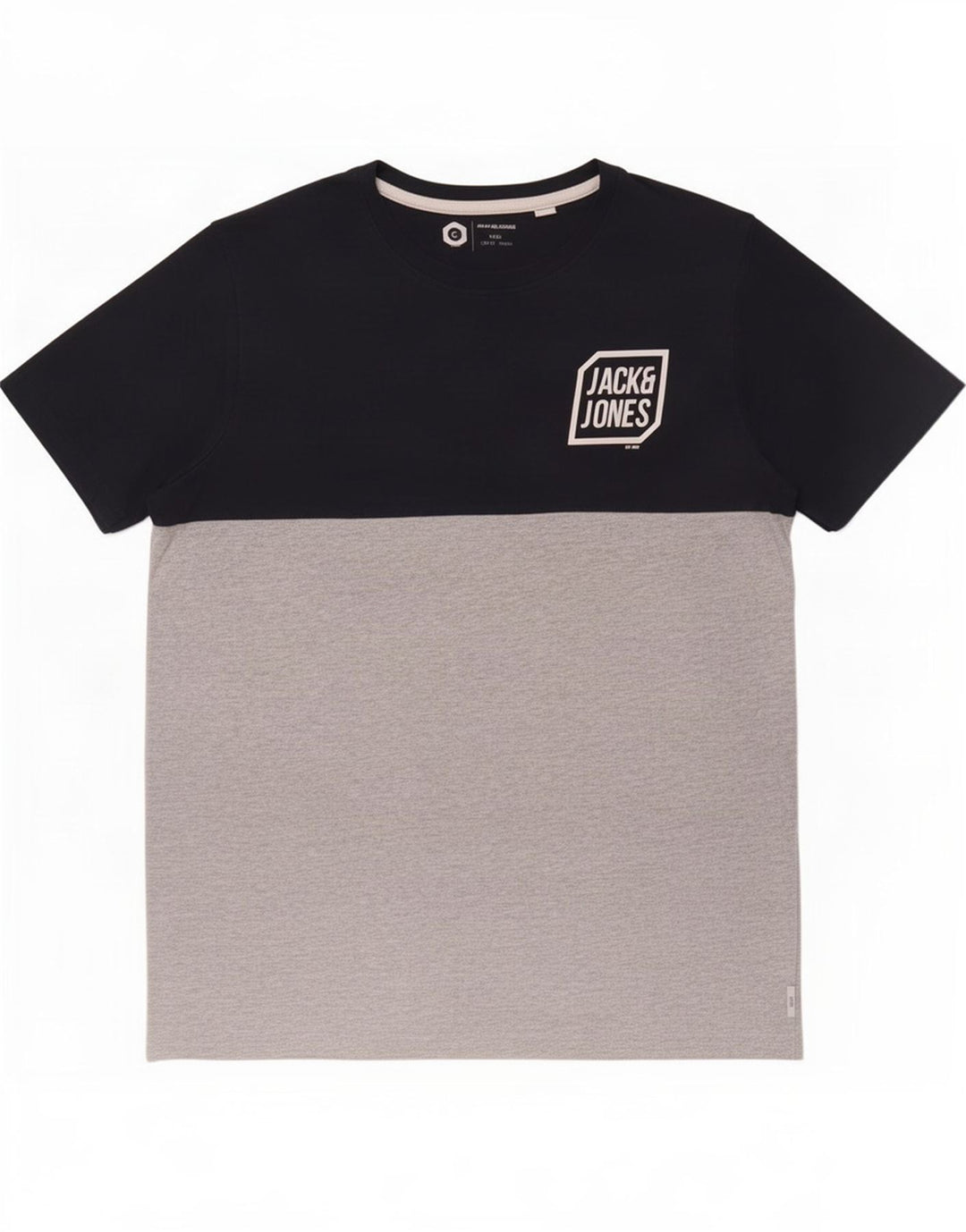 T-shirt męski Jack & Jones, bawełniany, w kolorze średniego błękitu