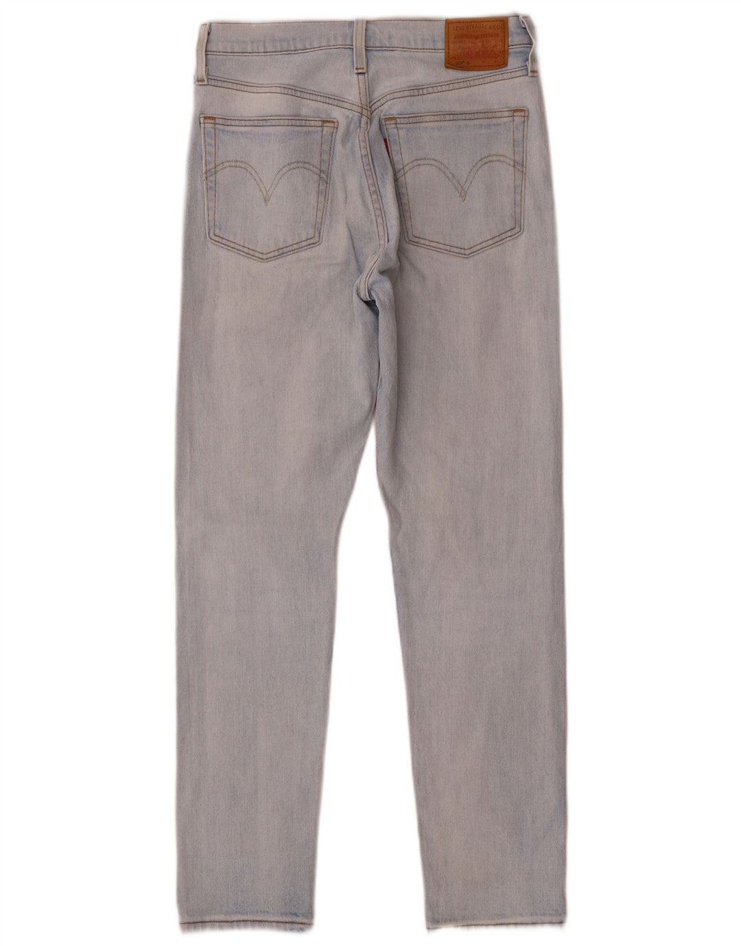 Damskie jeansy Levi's 501 Straight W26 L28 Niebieskie bawełniane