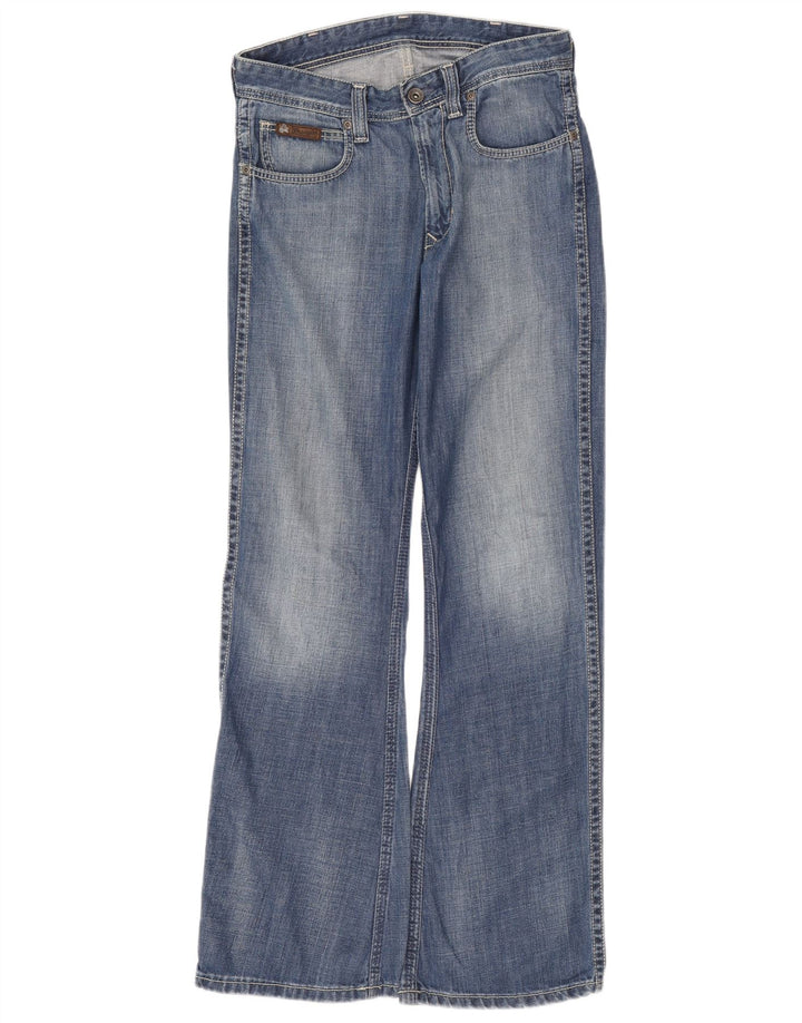 Wrangler Męskie jeansy Ross Bootcut W30 L32 Niebieskie bawełniane