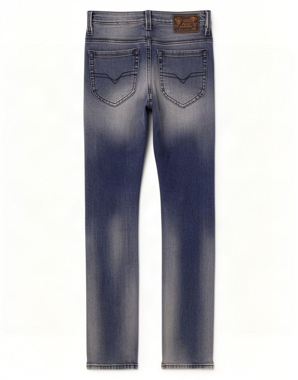 Diesel Damskie Thanaz Slim Skinny Jeans W28 L32 Niebieskie bawełniane