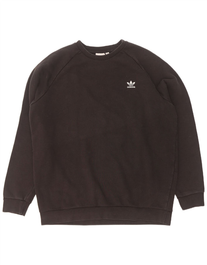 Adidas Męska Bluza Sweter XL Czarna Bawełna