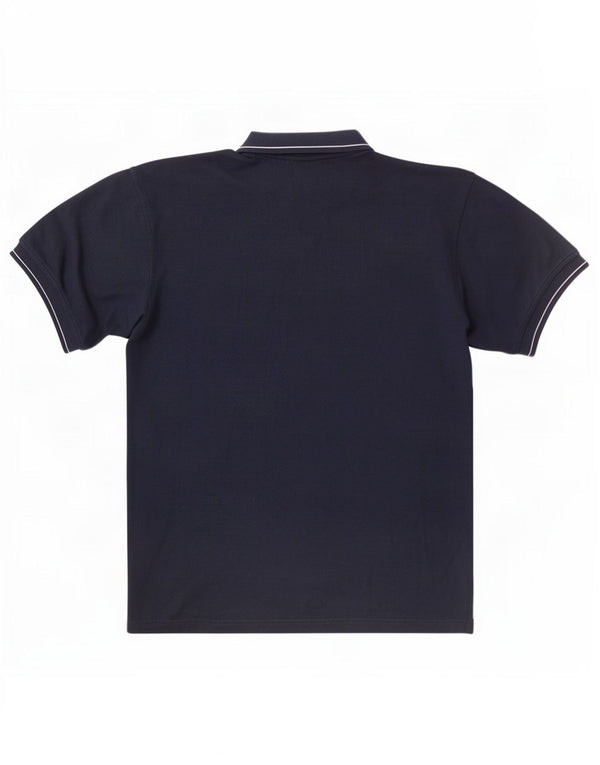 Męska koszulka polo Umbro XL granatowa, poliestrowa