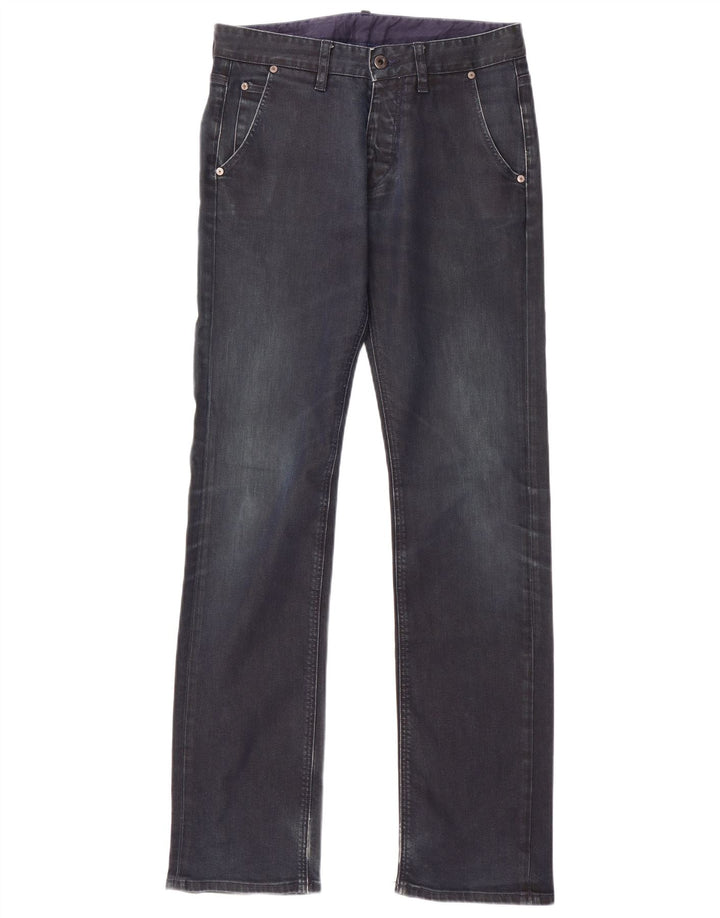 Męskie proste dżinsy Massimo Dutti EU 40 Medium W31 L34 Granatowa bawełna