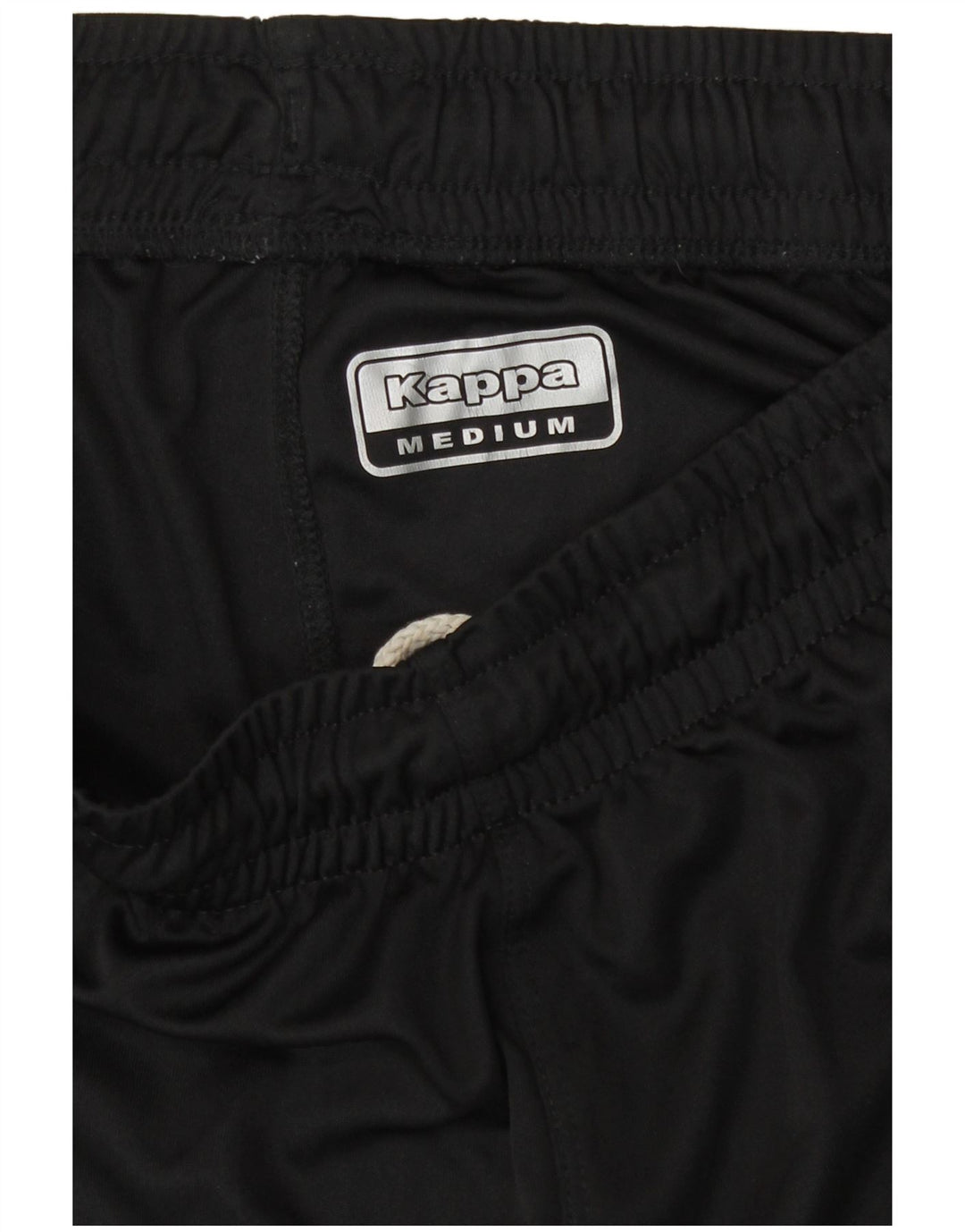 Kappa Męskie Średnie W30 L8 Czarny Poliester