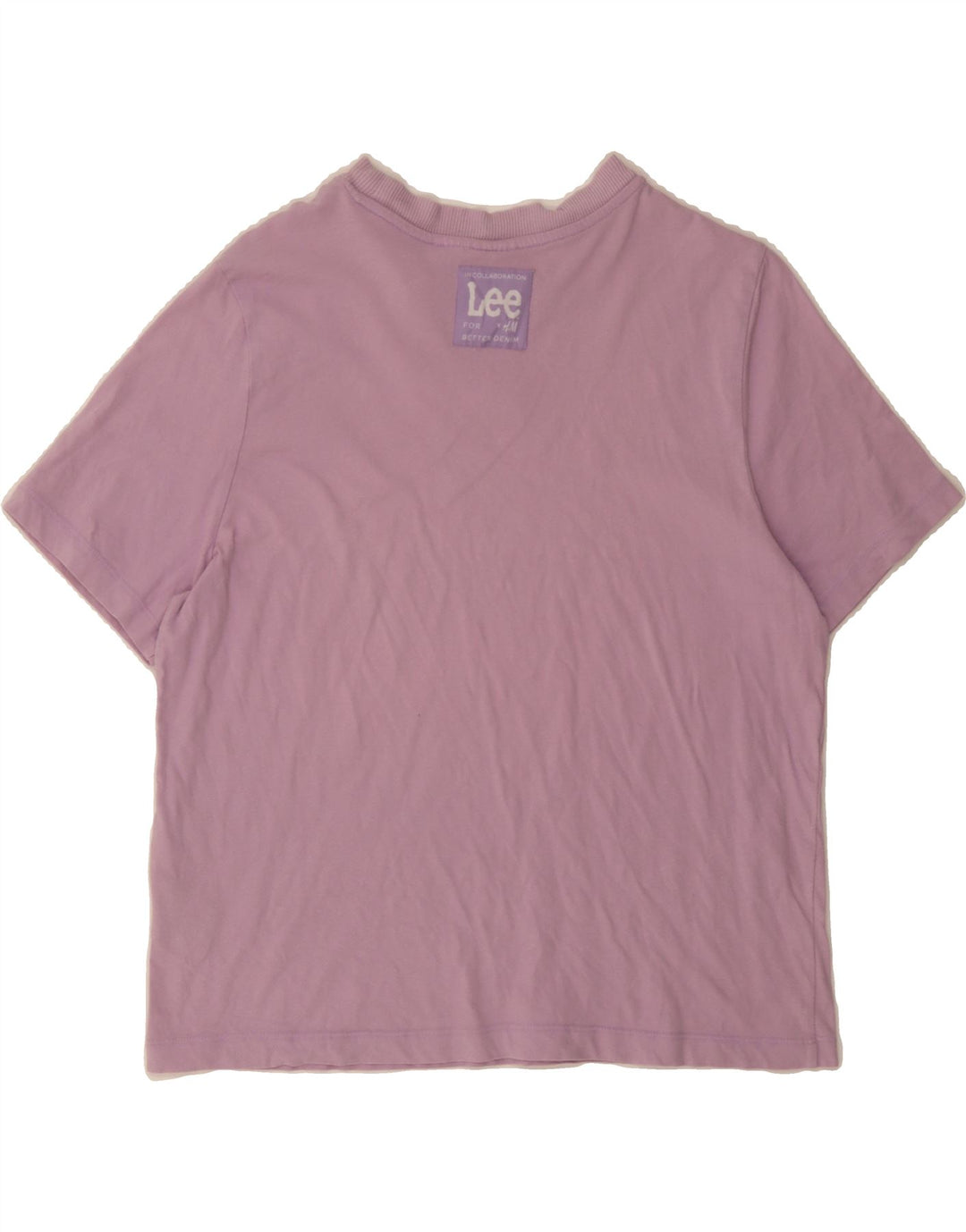 LEE Womens T-Shirt Top UK 14 Medium Pink Cotton Vintage Lee and Second-Hand Lee from Messina Hembry 