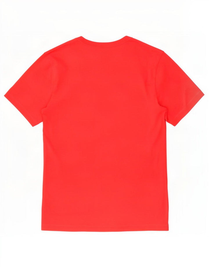 T-shirt męski Nike, mały, czerwony, bawełniany