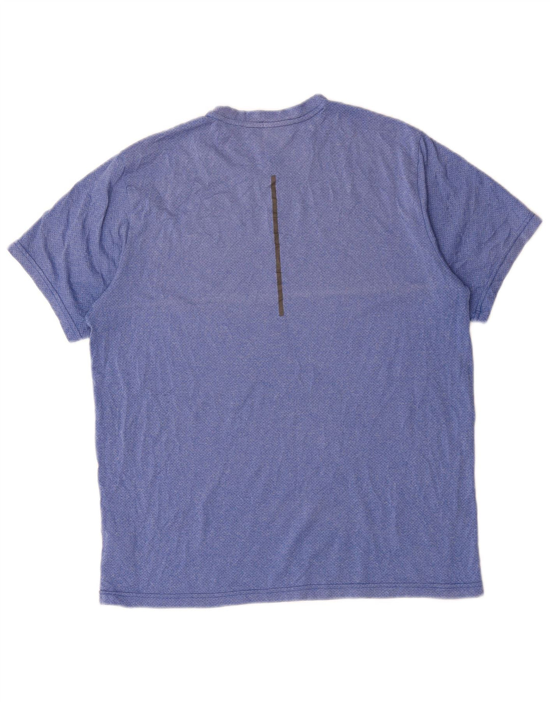 Męski T-shirt New Balance, duży, niebieski, poliester