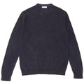 Męski sweter Calvin Klein z okrągłym dekoltem, mały, granatowy
