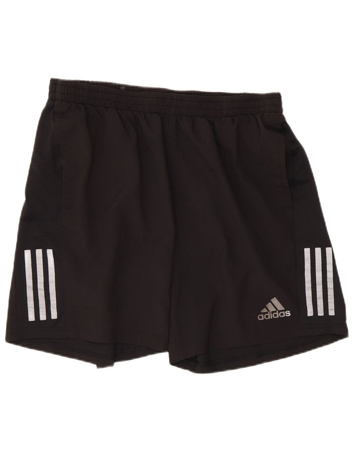 Męskie spodenki sportowe Adidas Aeroready, duże, czarne, poliestrowe
