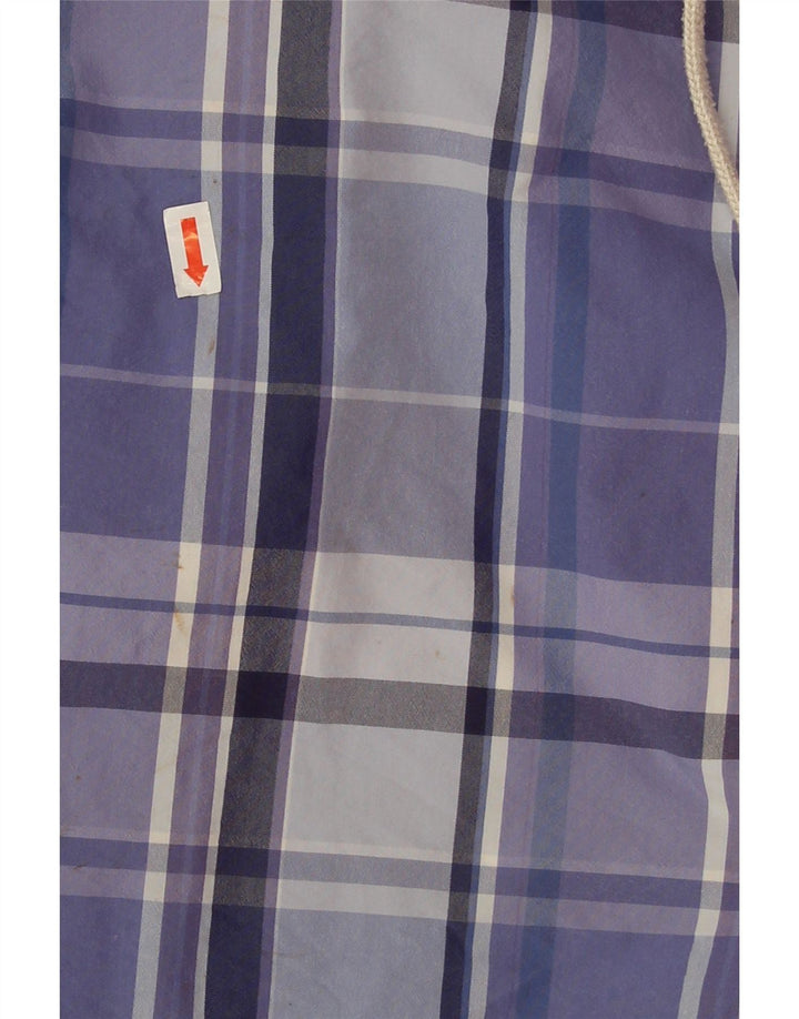 Męskie spodenki kąpielowe Polo Ralph Lauren, średni niebieski poliester w kratkę