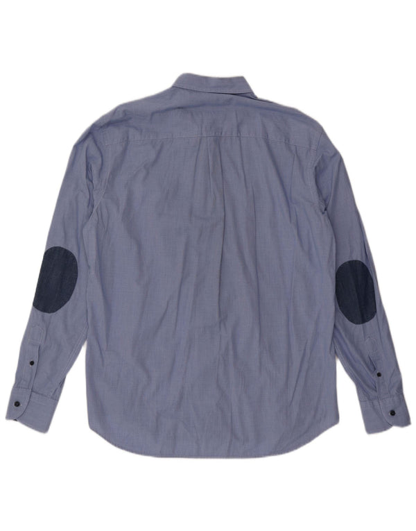 Koszula męska Harmont & Blaine o regularnym kroju XL, niebieska w pepitkę