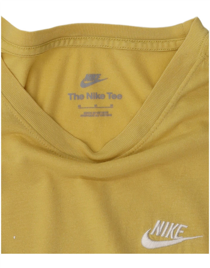 T-shirt męski Nike, średni żółty