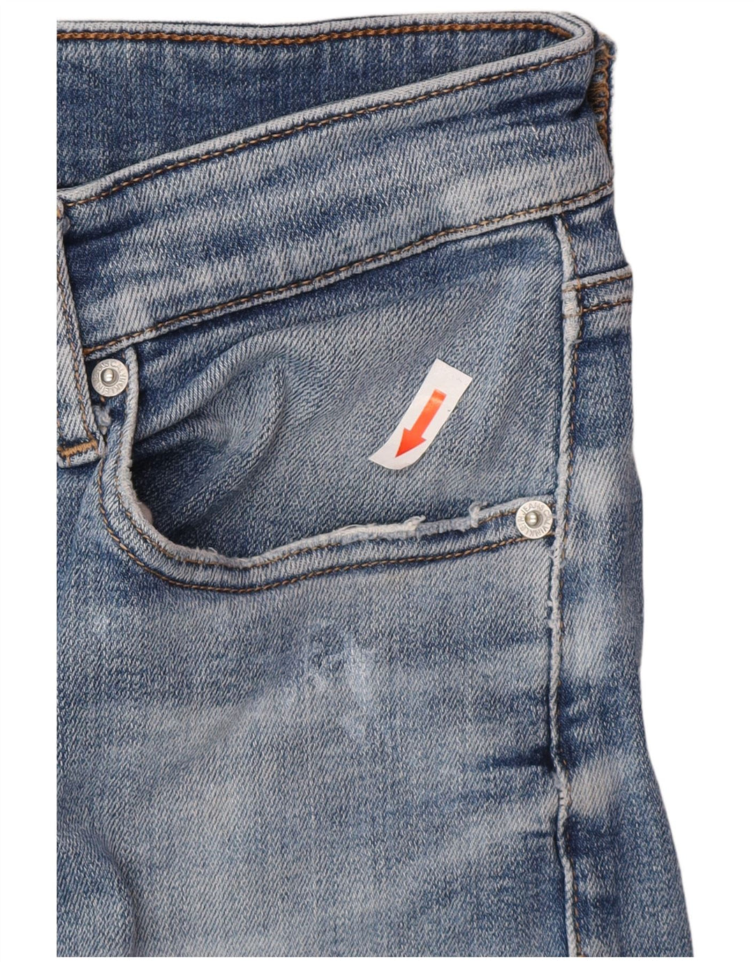 Męskie jeansy obcisłe Calvin Klein W29 L32 Niebieskie bawełniane