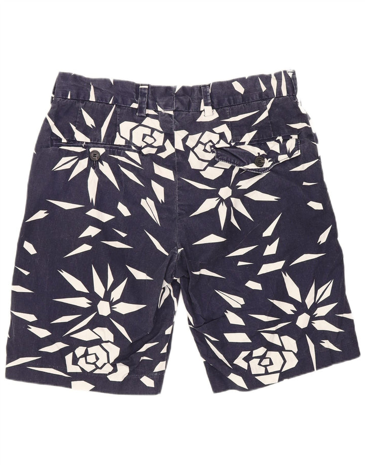 Męskie spodenki Chino French Connection W30 Średnioniebieski, geometryczny, bawełniany