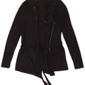 Damski sweter oversize Zara UK 14 Średni czarny wiskoza