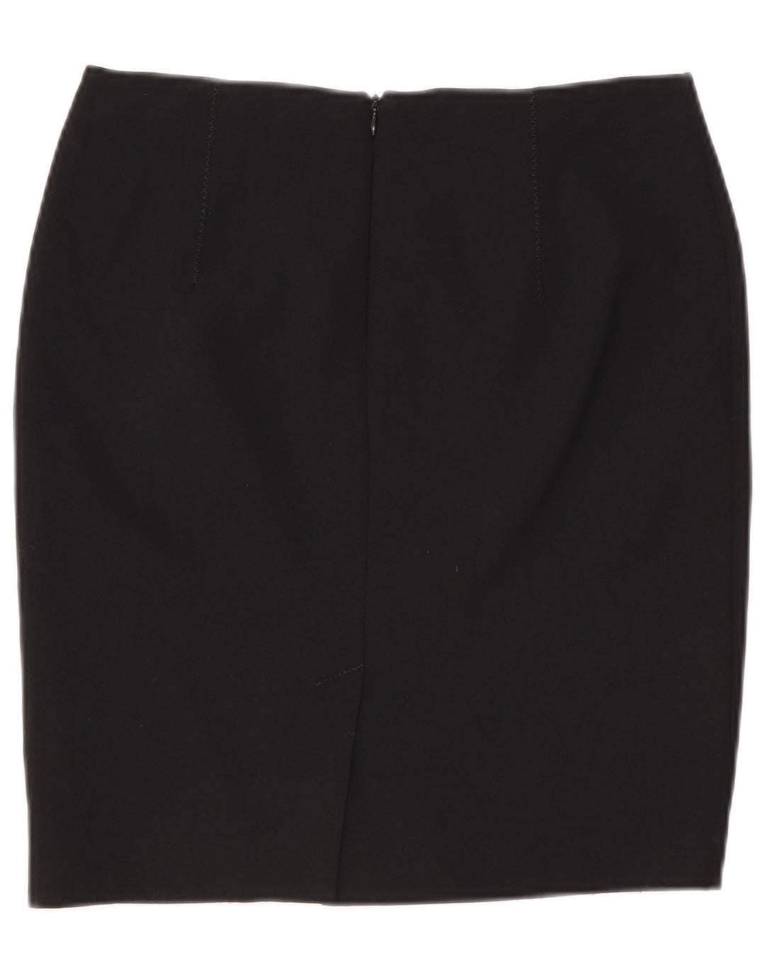 Damska spódnica ołówkowa VINTAGE UK 10 Small W29 Czarny poliester