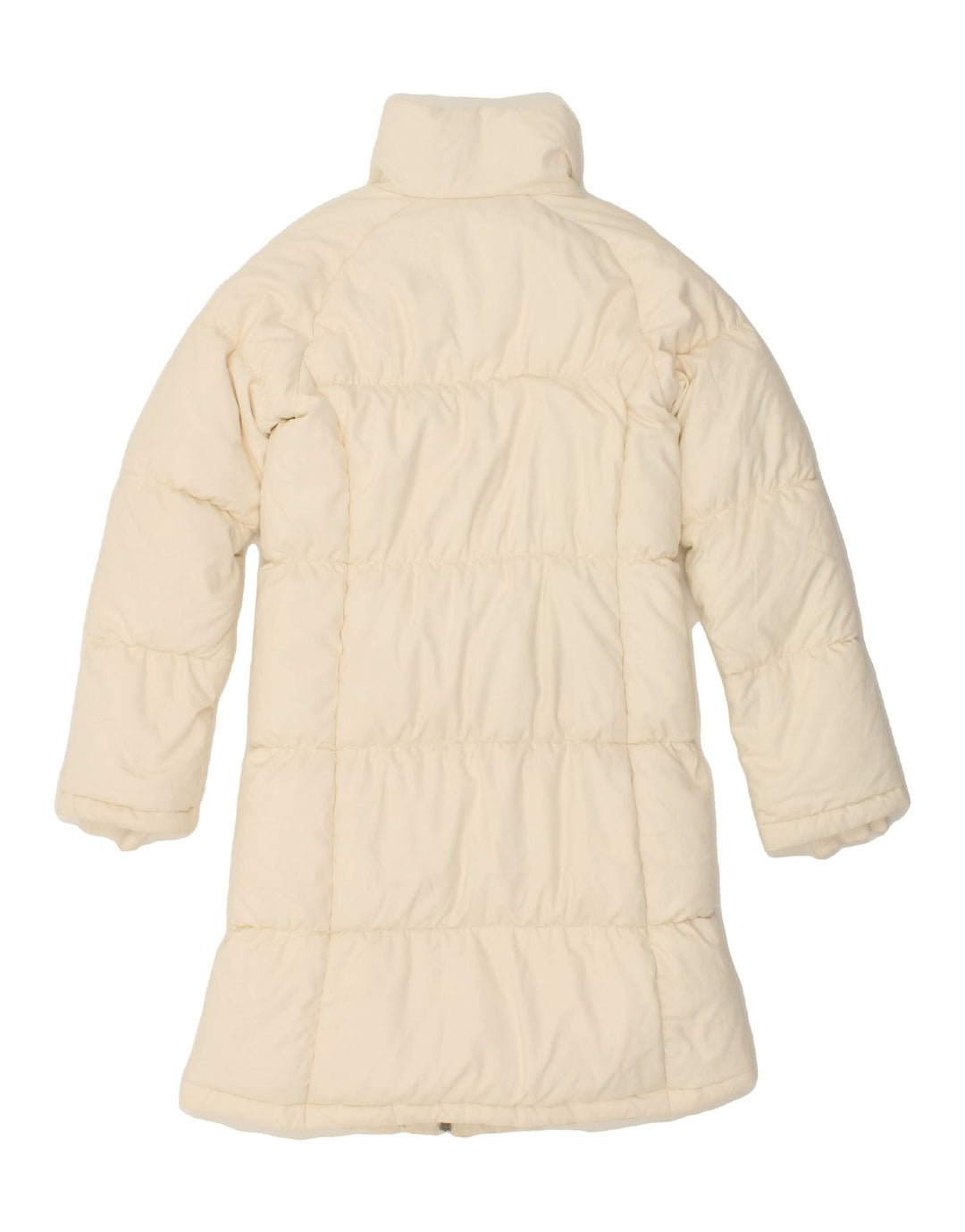 PUMA Womens Padded Coat UK 10 Small Off White Polyester Vintage Puma and Second-Hand Puma from Messina Hembry 