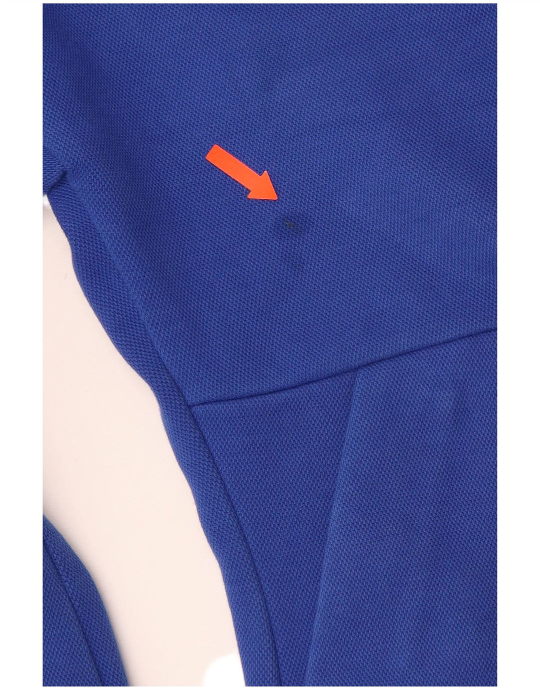 Damski sweter ADIDAS z grafiką i zamkiem błyskawicznym, UK 12/14, średni niebieski, bawełniany