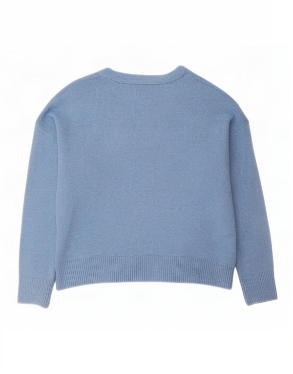 Marks & Spencer Damski sweter oversize UK 10 Small Blue