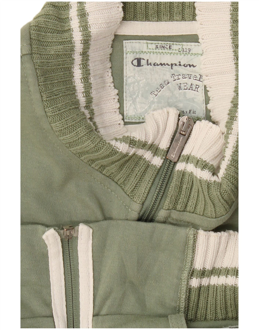 Kurtka damska Champion Easy Fit Tracksuit Top UK 16, duża, zielona