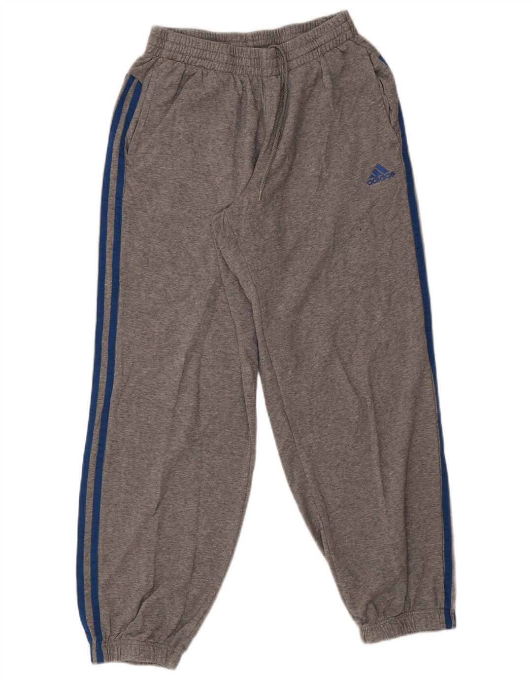 Adidas Męskie spodnie dresowe Joggery Średnioszare, bawełniane nakrapiane