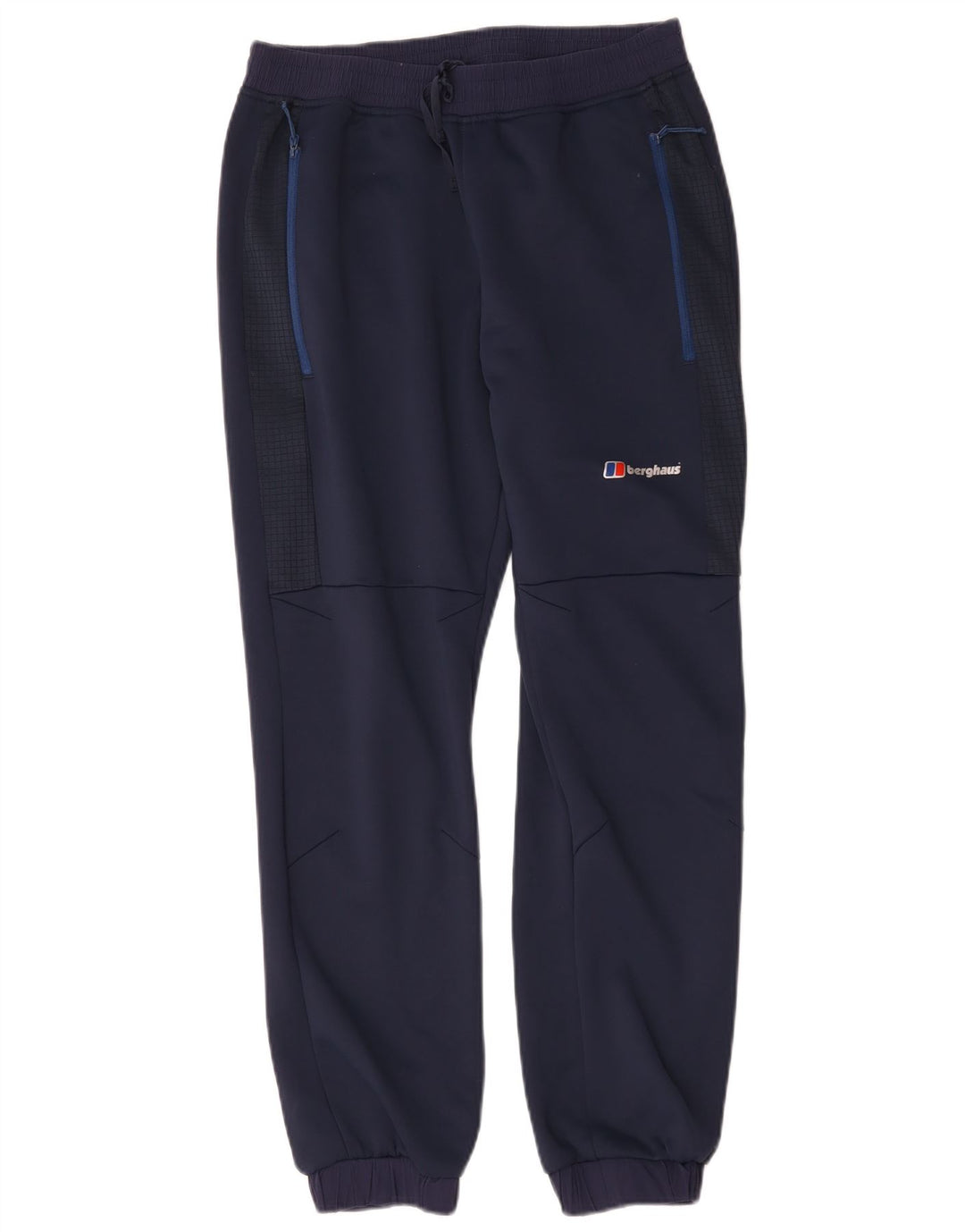 Męskie spodnie dresowe Berghaus, joggery, średni granatowy poliester