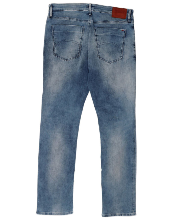 Męskie dżinsy Tommy Hilfiger Scanton Slim W36 L31 Niebieska bawełna
