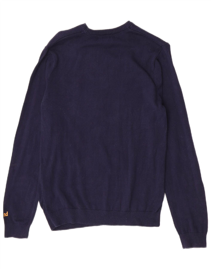 Sweter Timberland dla chłopców z okrągłym dekoltem 15-16 lat Średni granatowy