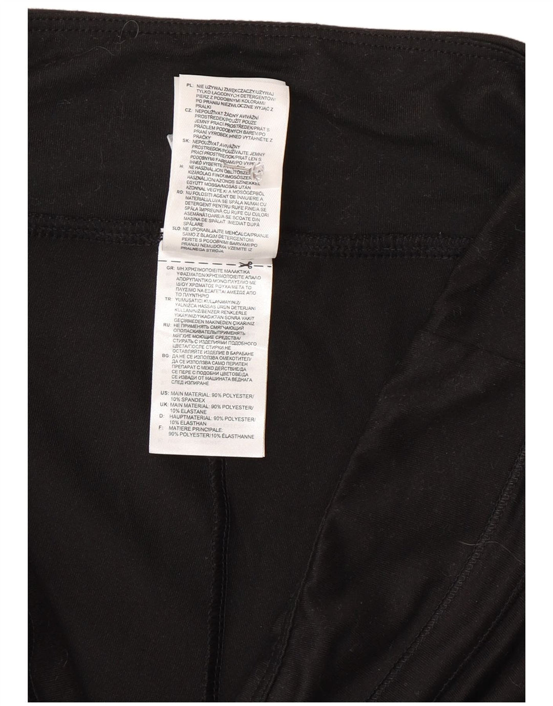Damskie legginsy Adidas Climalite Capri UK 12/14 Średni czarny poliester