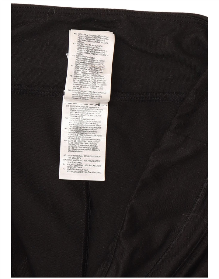 Damskie legginsy Adidas Climalite Capri UK 12/14 Średni czarny poliester