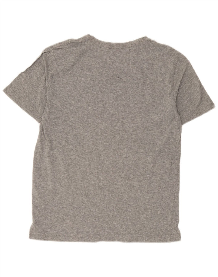 T-shirt męski Puma, mały, szary, bawełniany