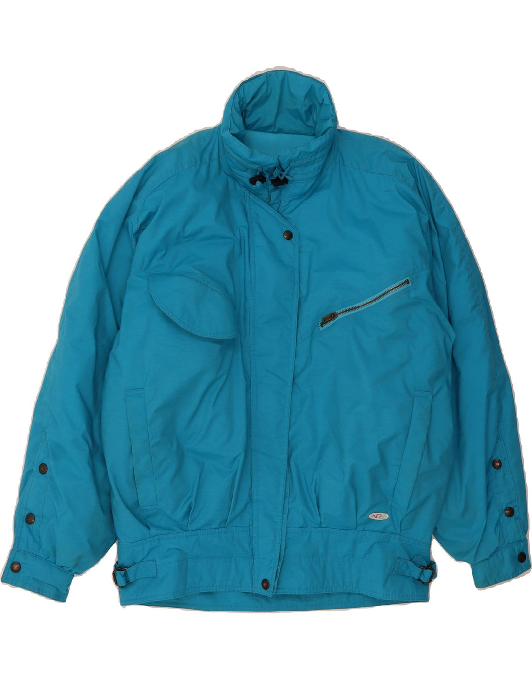 MC ROSS Womens Windbreaker Jacket UK 22 3XL Blue Cotton Vintage MC Ross and Second-Hand MC Ross from Messina Hembry 