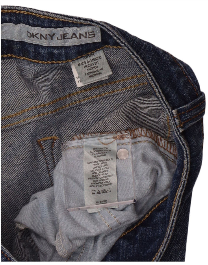 Dżinsy damskie Dkny Bootcut US 16 2XL W35 L32 Niebieskie bawełniane