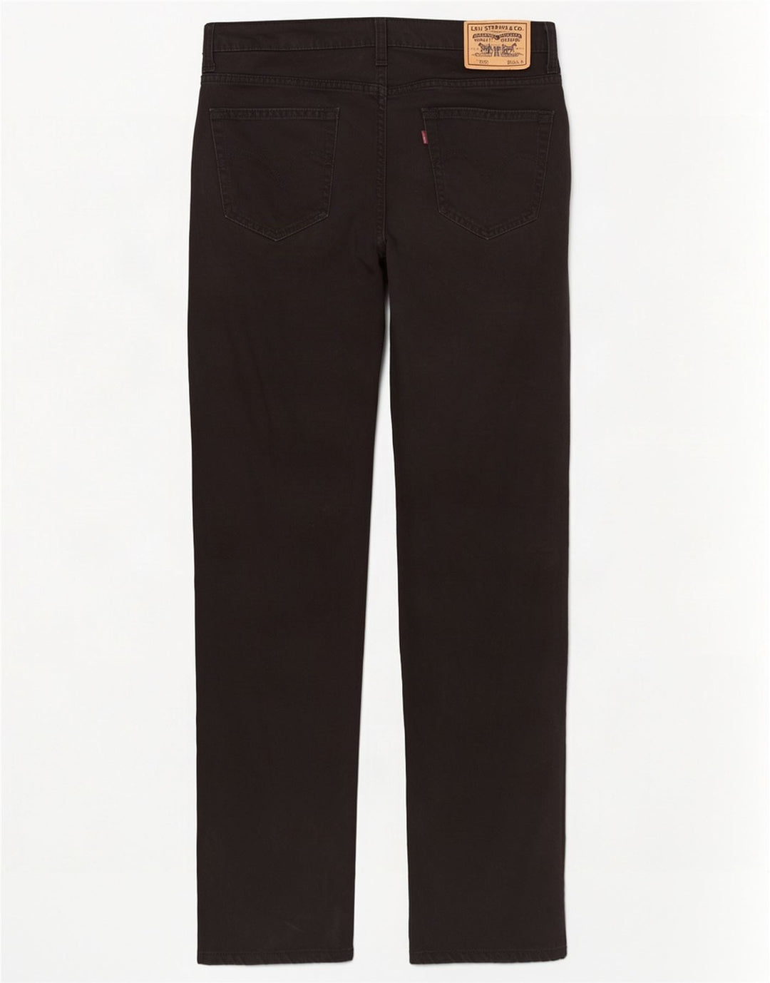 Męskie dżinsy Levi's 752 Straight W34 L34 Czarna bawełna