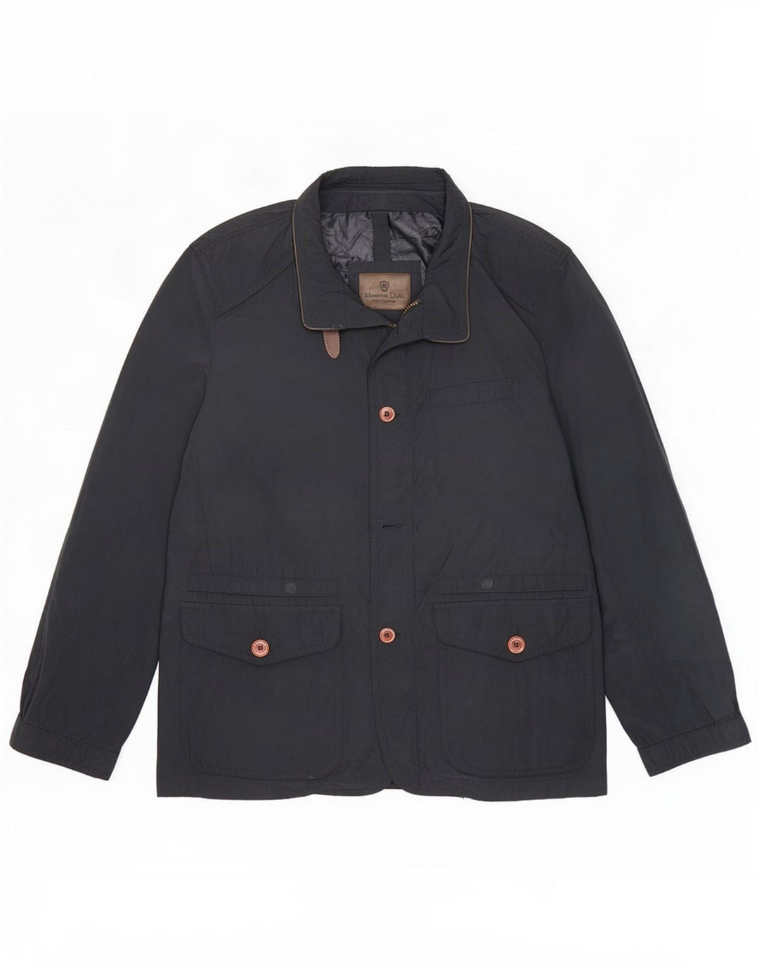 Męska kurtka użytkowa Massimo Dutti UK 40, duża, granatowa, poliestrowa
