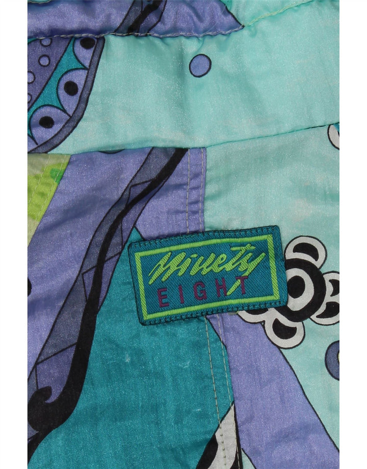 Damska kurtka wiatrówka Ninety Eight UK 18 XL, wielobarwna, w kwiaty