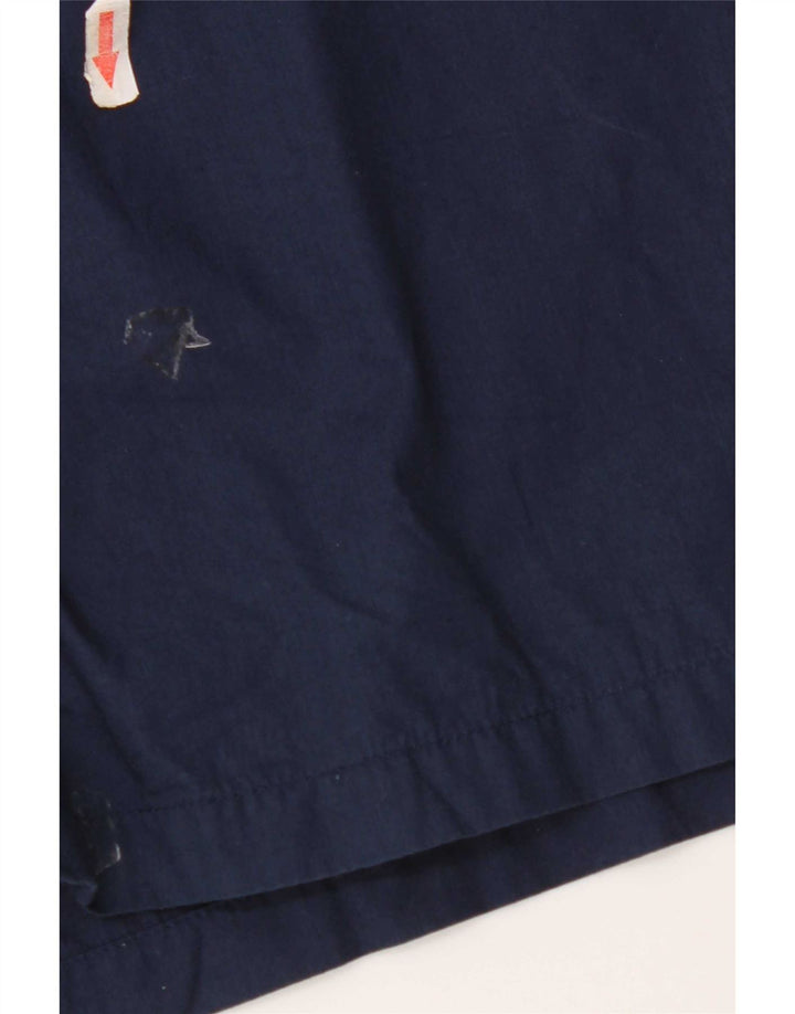 Koszula męska z krótkim rękawem Levi's, średnia, granatowa, bawełniana