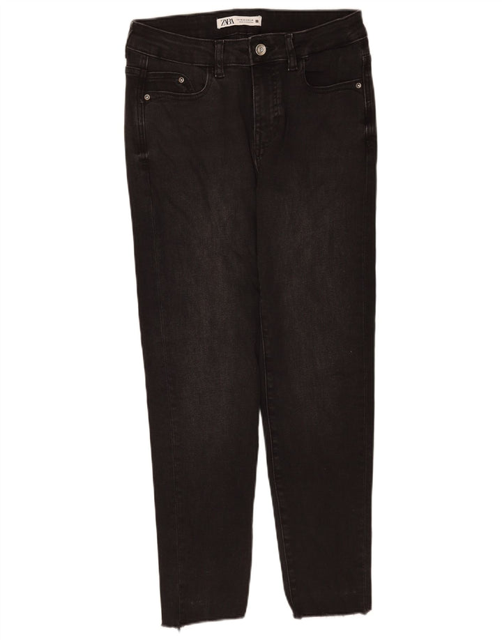Damskie jeansy zwężane Zara EU 40 Medium W30 L26 Czarne