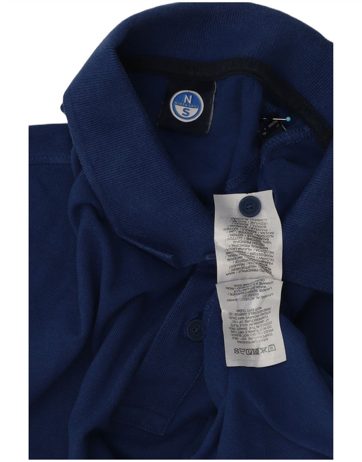 Męska koszulka polo North Sails XL, niebieska, bawełniana