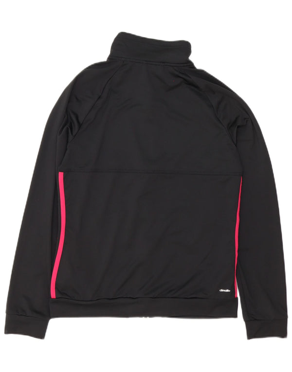 Damska bluza dresowa Adidas Climalite Oversized Top Jacket UK 8/10 Small Black