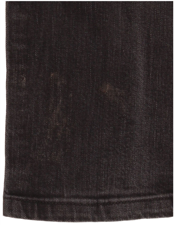 Damskie jeansy Lee Straight W29 L30 Czarne bawełniane