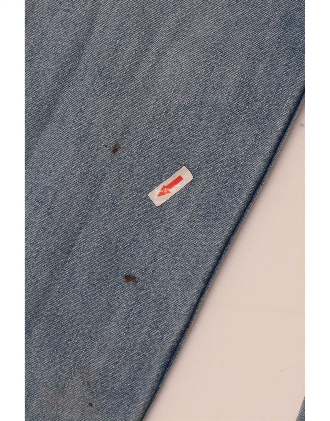 Damskie jeansy Levi's 501 Straight W29 L31 Niebieskie bawełniane