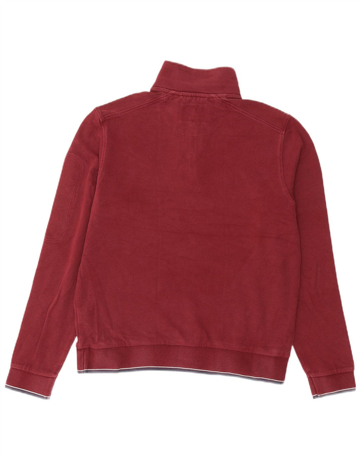 Męski sweter Marks & Spencer w kolorze niebieskim Harbor, średni burgund