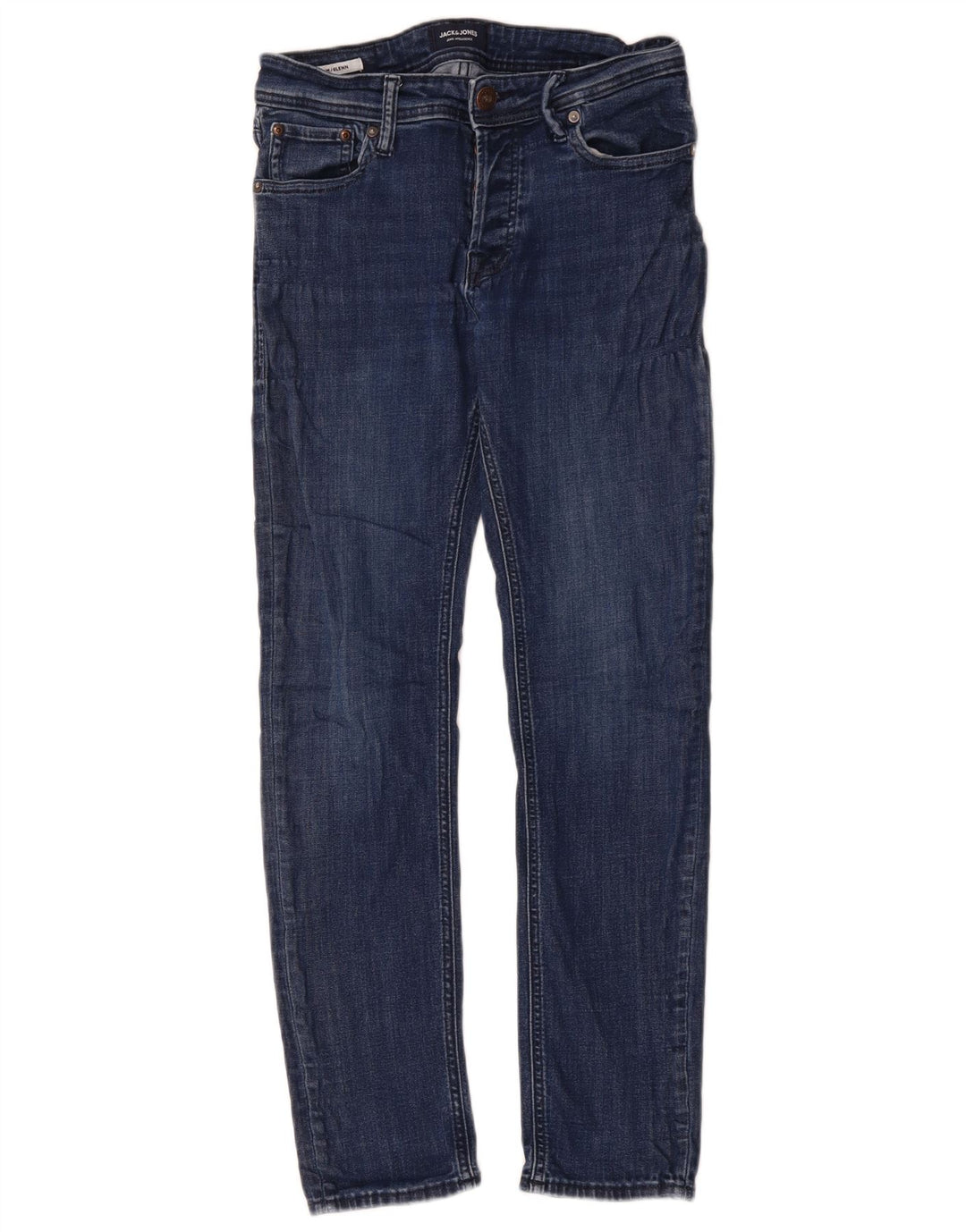 Męskie jeansy Jack & Jones GLENN Slim W30 L32 Niebieska bawełna