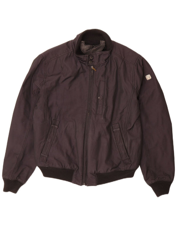 Męska kurtka bomberka TRUSSARDI JEANS IT 52 XL, czarny poliester